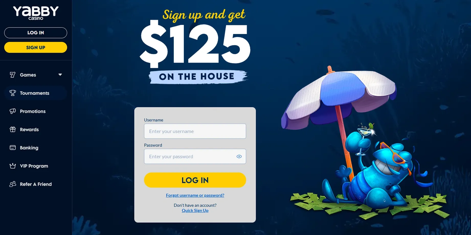 Yabby Casino Yabby Casino